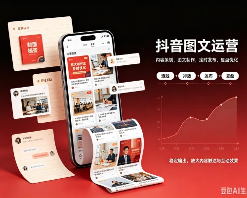 钦北抖音图文代运营服务