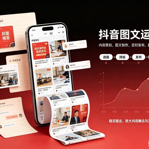 钦北抖音图文代运营服务